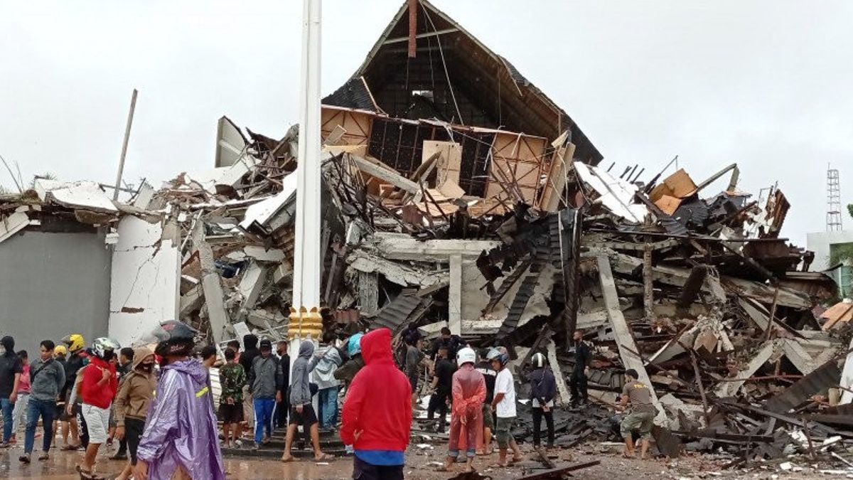 Tremblements De Terre De Mamuju Et Majene, 872 Personnes Deviennent Des Victimes