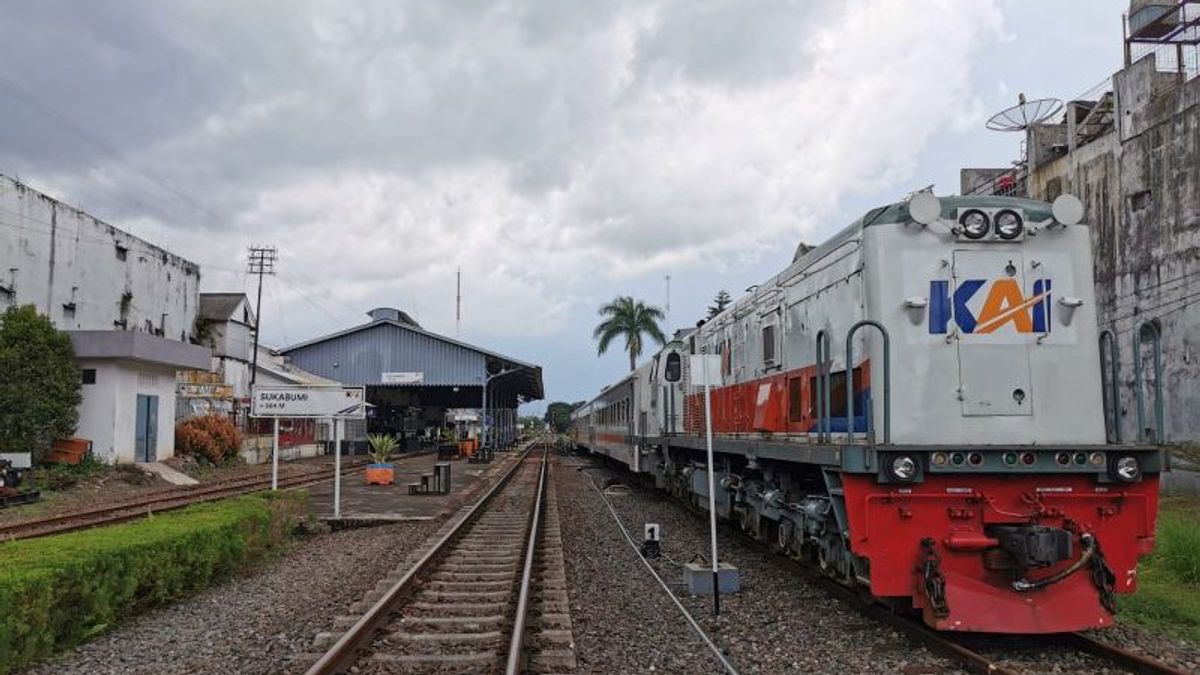 2 Pangrango Sukabumi-Bogor Train Trips Canceled Due To Landslide