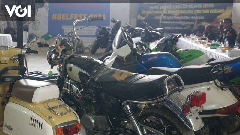 Tim Gabungan Bea Cukai Gagalkan Penyelendupan Sepeda Motor Bekas Dan