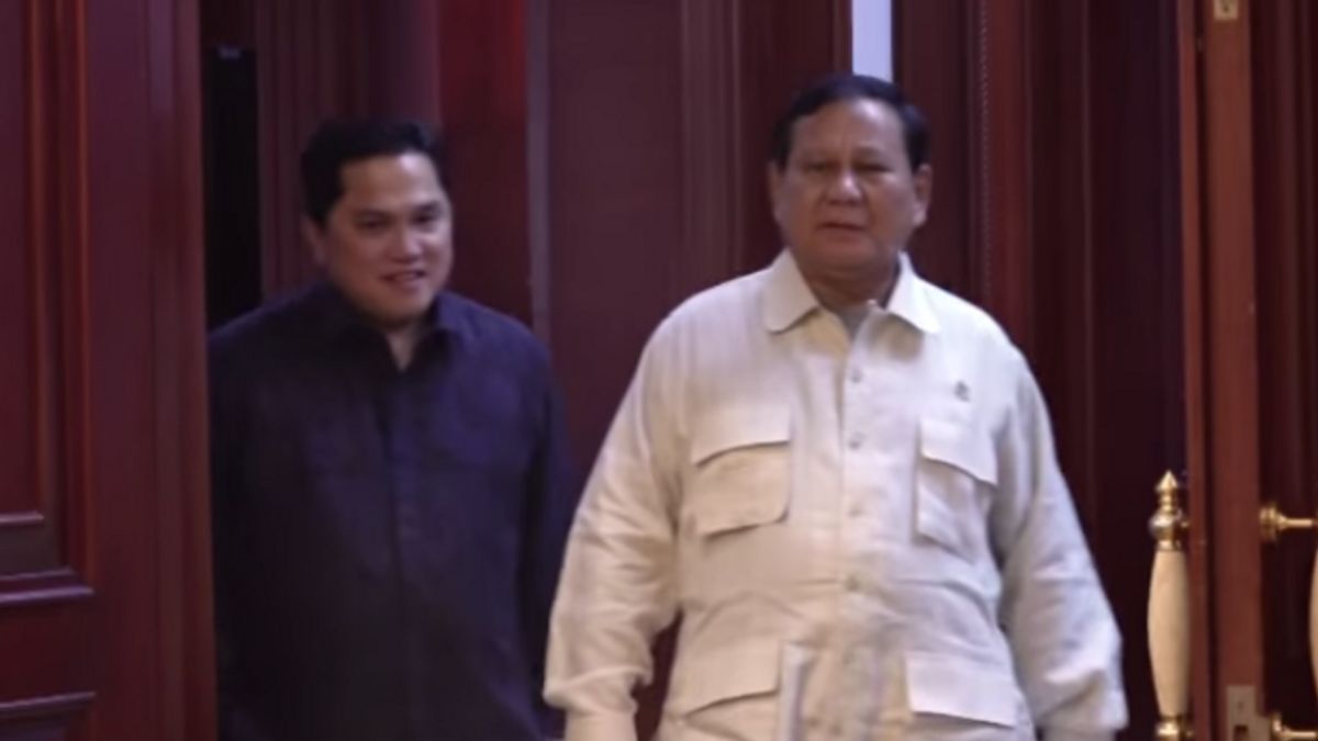 Erick Thohir Meets Prabowo, Spokesperson For The Minister Of Defense: Only Defense Industry Coordination