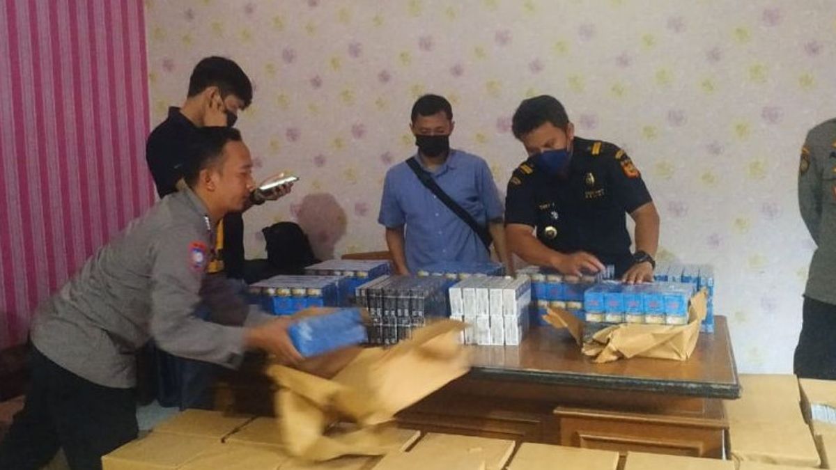 Rokok Ilegal di Jember: Polisi Sita 1 Juta Batang Rokok Tanpa Pita Cukai