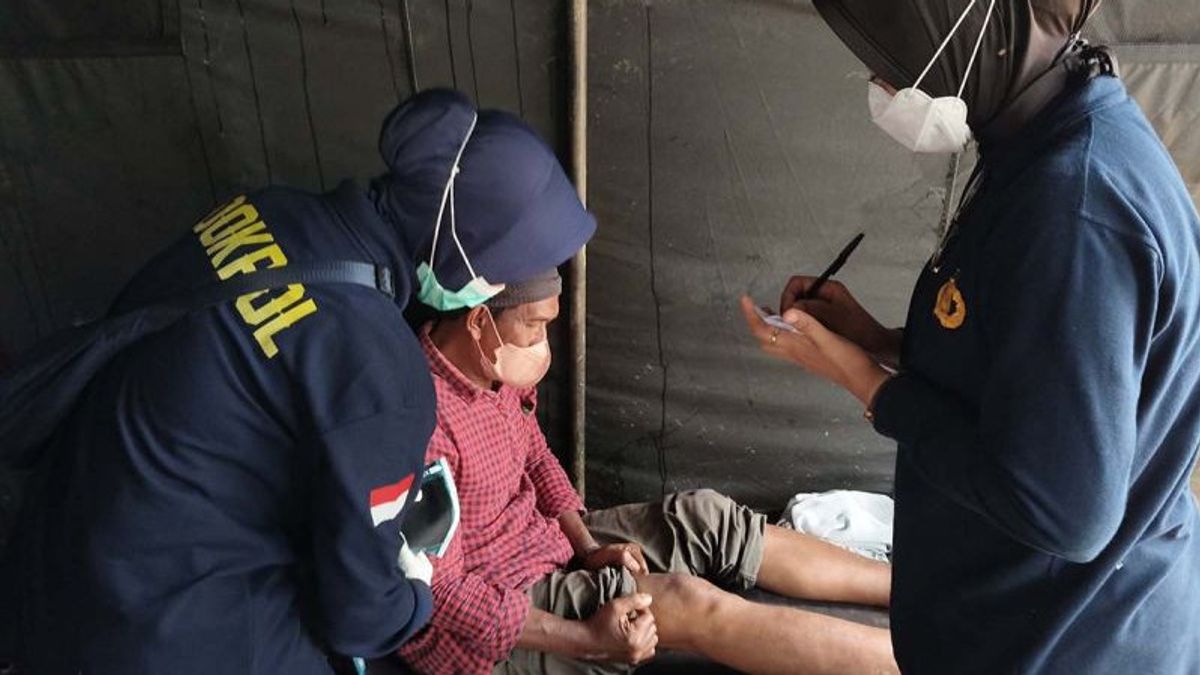 皮肤感染和腹泻威胁班达亚齐难民，国家警察增加医疗服务
