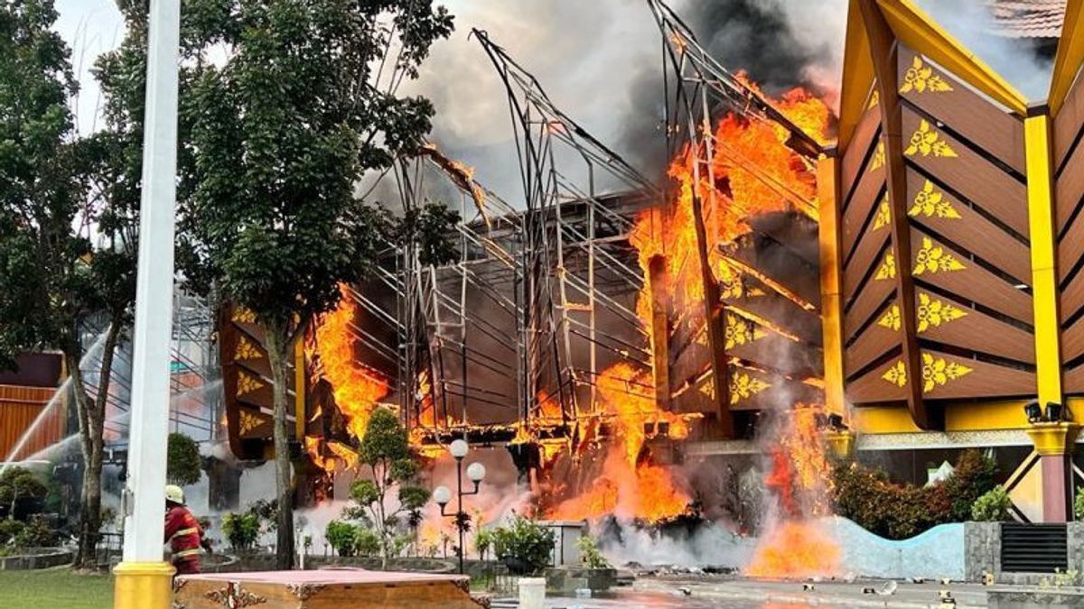 مركز بيكانبارو للخدمة العامة الذي التهمه الديك الأحمر، تأكد العمدة من حرق جزء من المحفوظات