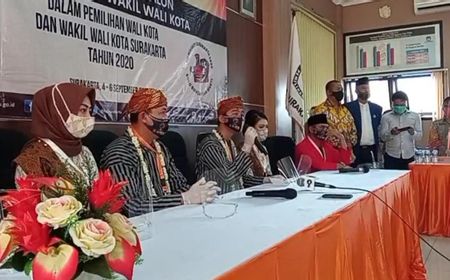 Gibran Usai Daftar di KPU Solo: Saya dan Pak Teguh Siap Patuhi Proses dan Tahapan Pilkada