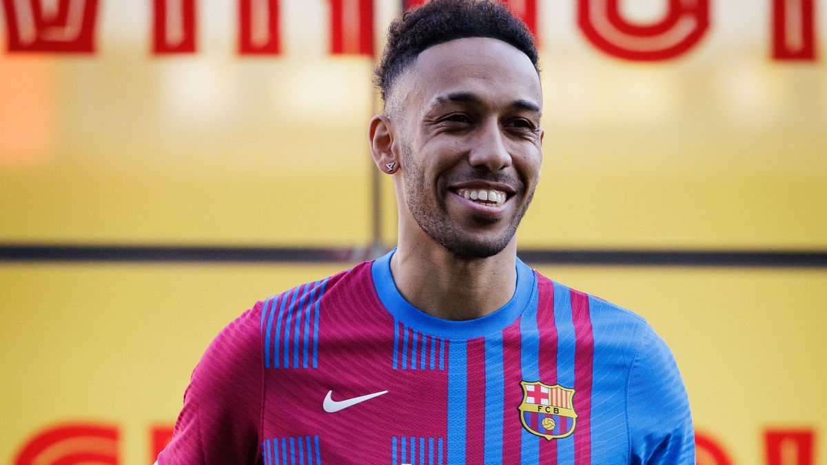 Aubameyang Says Joining Barcelona Was A Dream Since Childhood