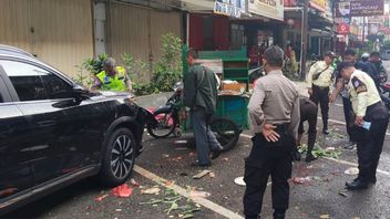 Ahead of Eid, Critical Chicken Noodle Seller in Jakut Hit by Chery Luxury Car