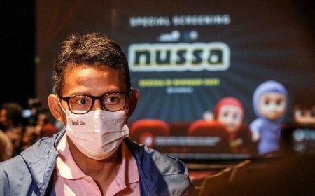 Nonton Film Nussa Rara Duluan, Ini Kesan Menparekraf Sandiaga Uno