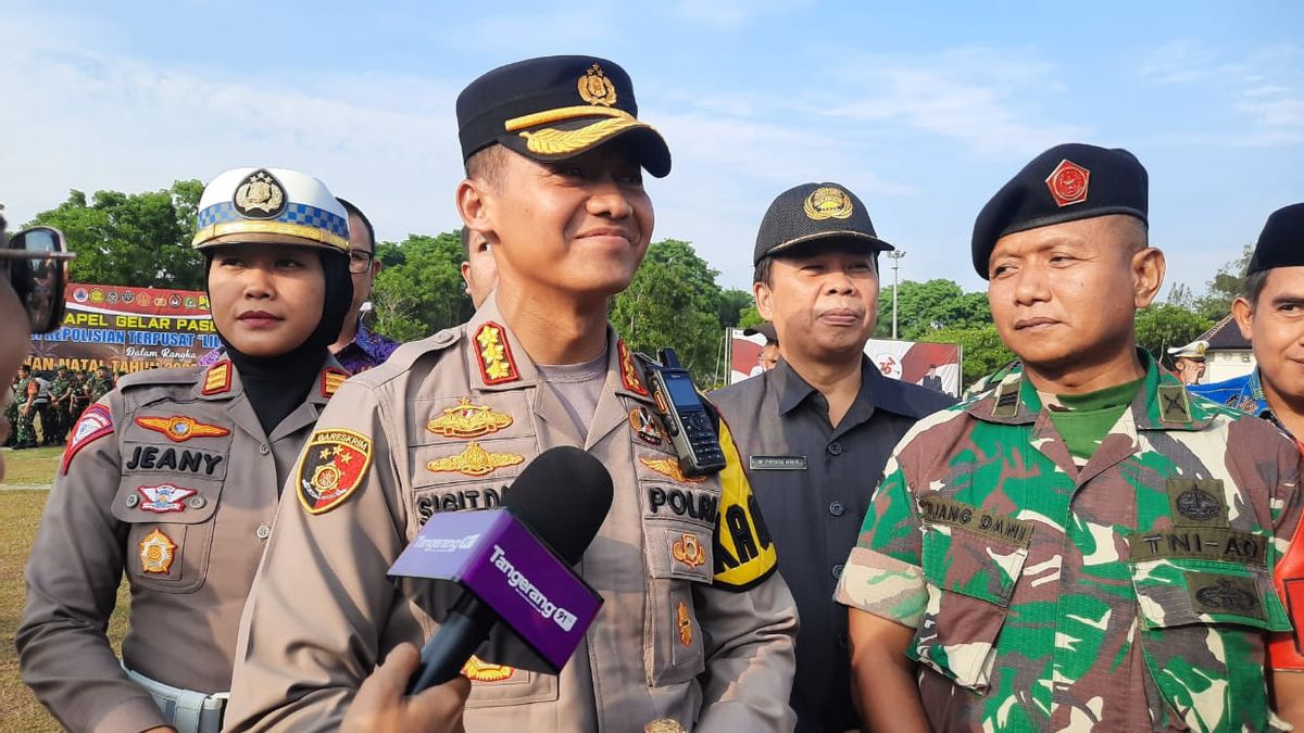 Tangerang Police Provide Vehicle Custody Places For Residents Who Want Christmas And New Year's Holidays 2024