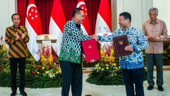 Indonesia-Singapura Teken Kerja Sama dalam Pengembangan Kota Layak Huni di IKN