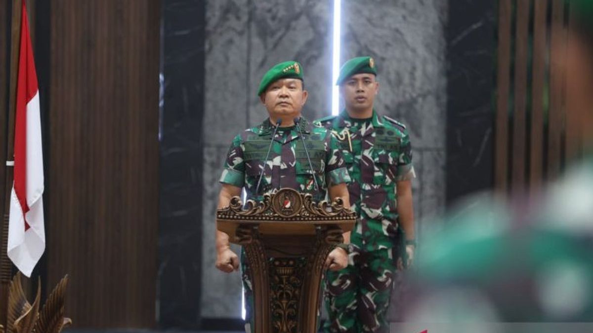 Naik Pangkat Bukan Hanya Simbol, KSAD Dudung Minta Perwira Tinggi Terus Kembangkan Kemampuan