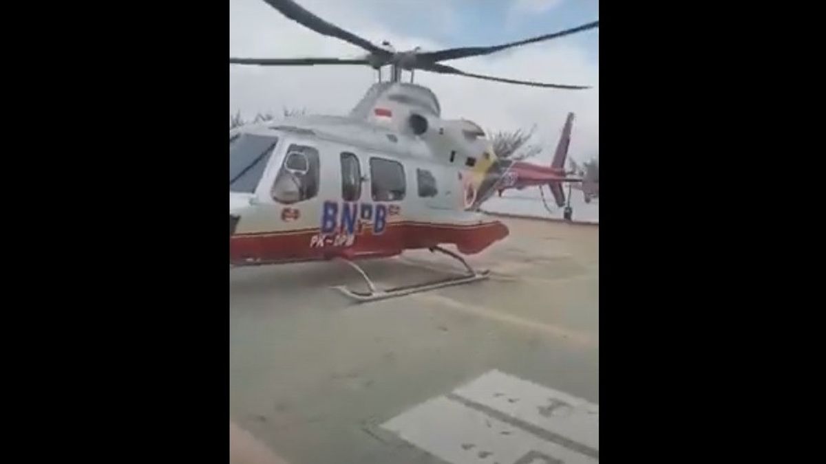 Helikopter Dipakai Untuk Acara Partai, BNPB: Penggunaannya Diatur Oleh Gubernur