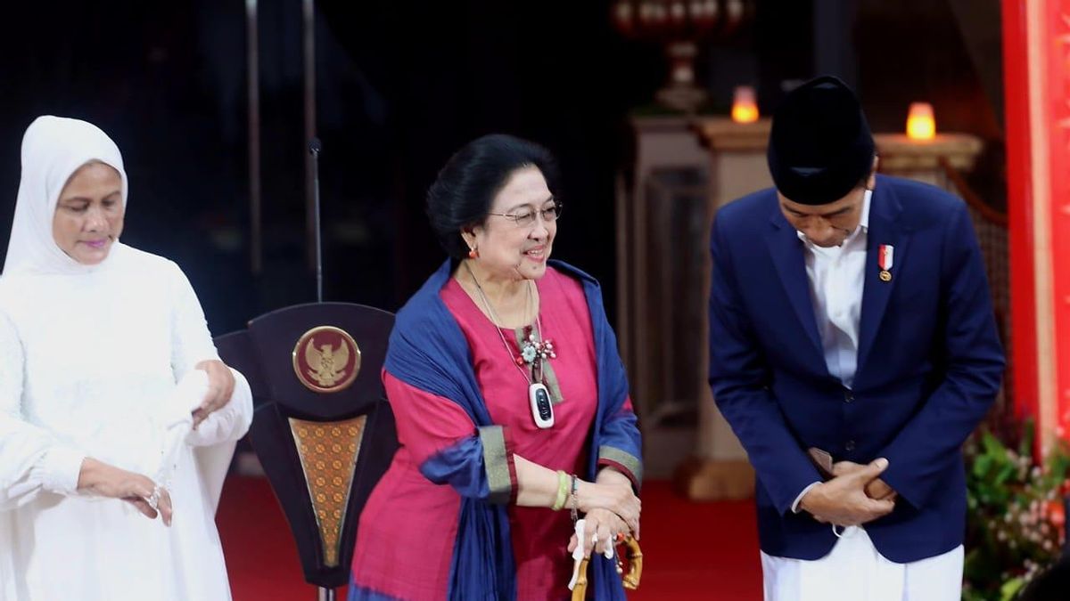 Le palais de la rencontre entre M. Jokowi et Megawati : Le président s’est ouvert sur tout le monde
