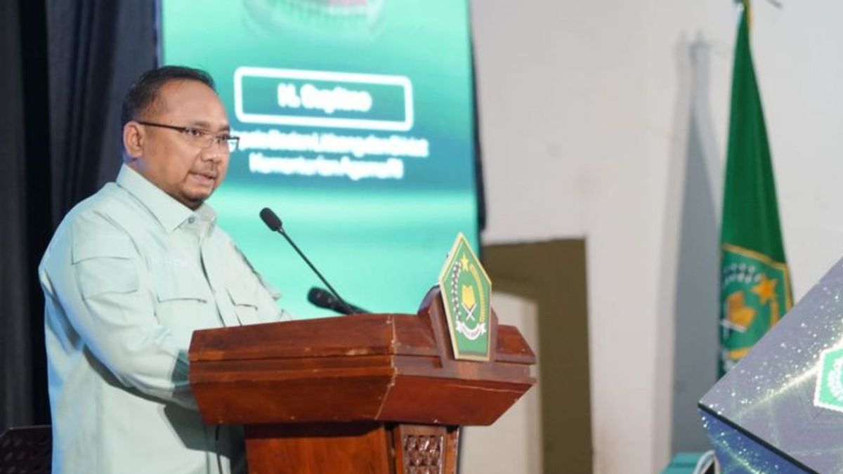 宗教部长Dorong Khatib Salat星期五传达和平选举信息