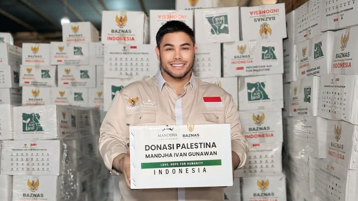 Kunjungi Kamp Pengungsian Palestina di Kairo, Ivan Gunawan Lihat Langsung Kondisi Korban