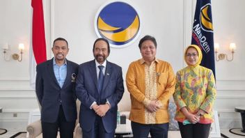 Photos With The Golkar-NasDem Ketum Duo, Sahroni And Airin Will Be Juxtaposed In The 2024 DKI Gubernatorial Election?