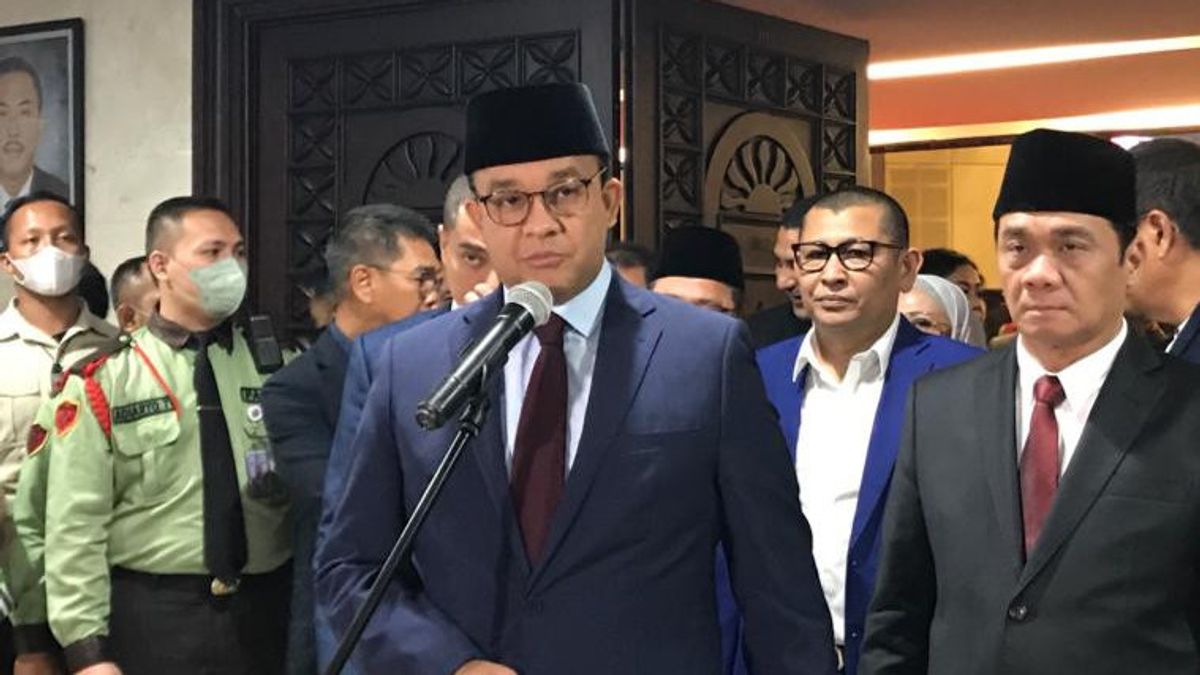 Anies' Message To The Acting Governor: Ada Pergub-Kepgub, It Must Be Holding