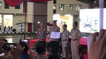 Officially Construction Of Police Dormitory Flats, Anies: This Is People's Money