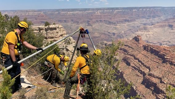 Une étudiante tombée mort d'un sommet de 121 mètres au Grand Canyon