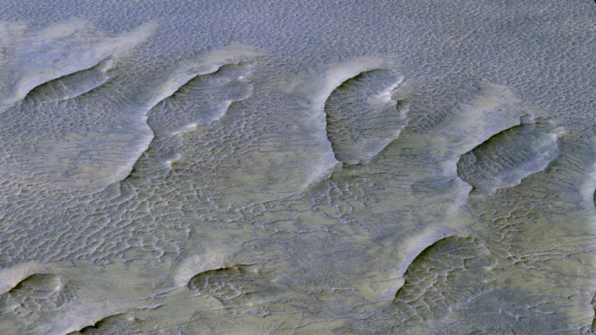 Wind Turns Sand On Mars Into Rocks Il Y A Des Milliards D’années, Jetez Un Oeil Au Processus
