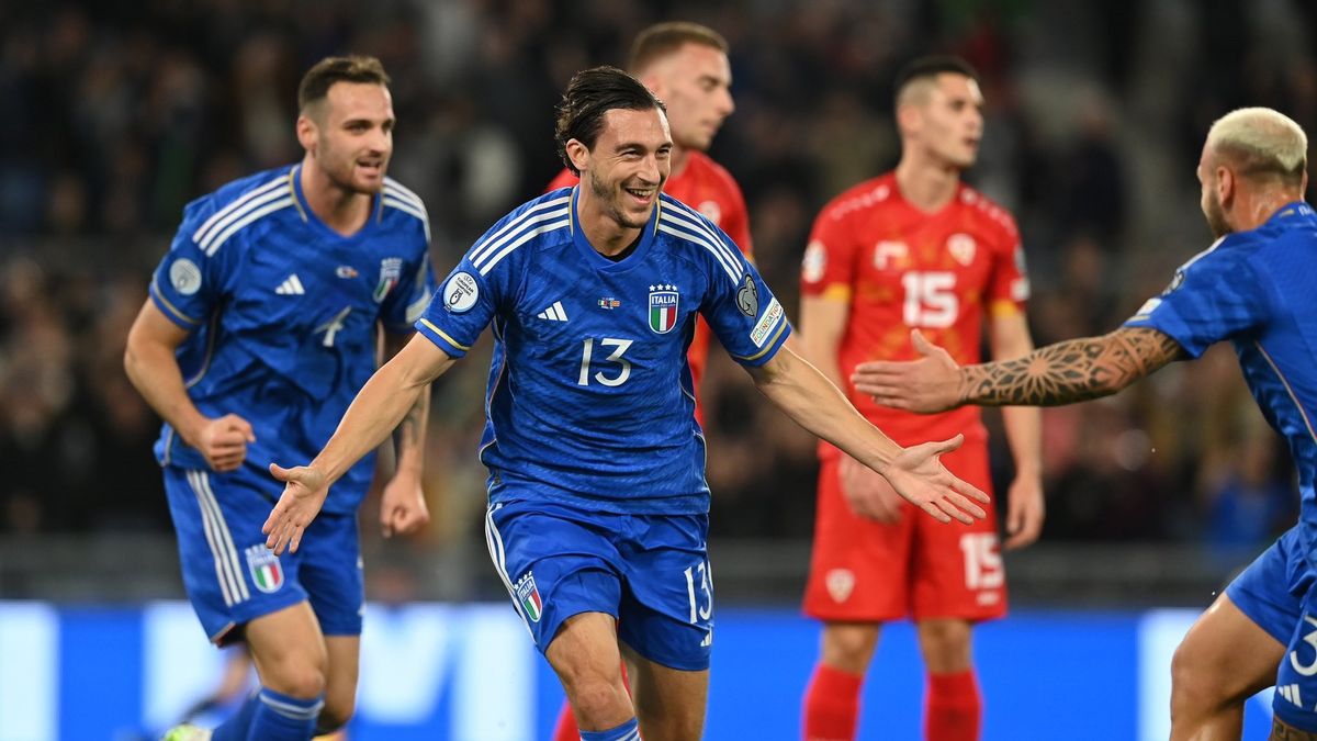 Beat North Macedonia Five Goals, Italy Only Needs A Draw To Qualify For