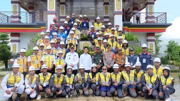 PTPPはブル島のウェイアップダムの進捗状況の89.8%を完了