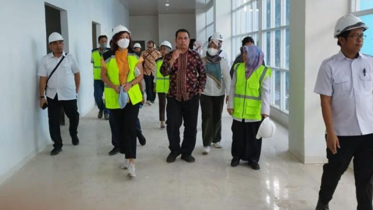 The National Police Watch The Development Of Infrastructure Projects In Takalar And Gowa South Sulawesi