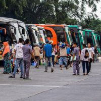 Tes Rem Hingga Edukasi Kondisi Jalan, Dishub Gunung Kidul Uji Kelaikan Angkutan Mudik Lebaran 2022