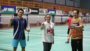 Indonesian Badminton Legend Supports Rahayu Saraswati In South Tangerang Regional Election