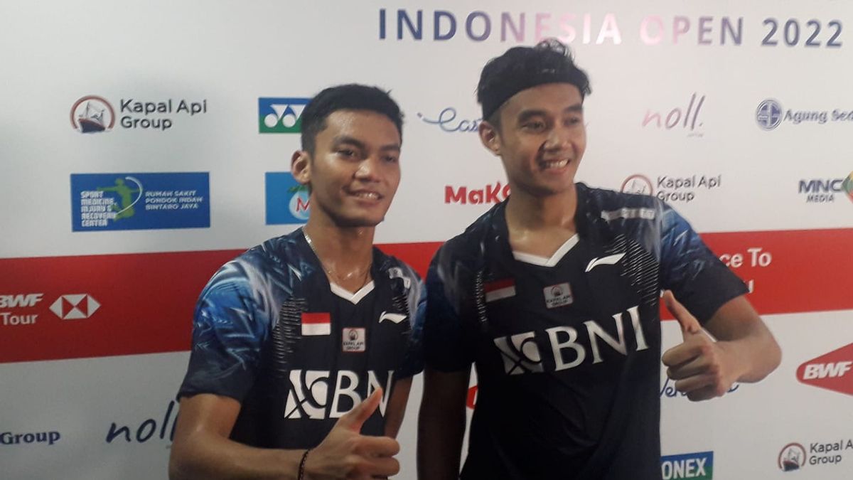 Indonesia Open 2022: Lolos ke Babak 16 Besar, Bagas/Fikri Hadapi Fajar/Rian