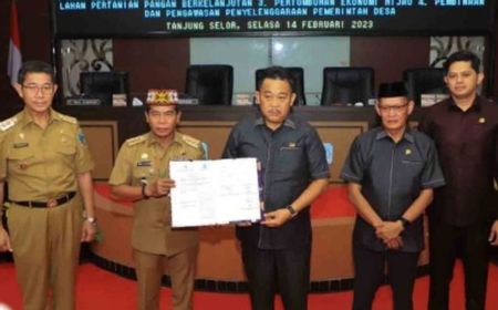 Gubernur Kaltara Bersama DPRD Setujui 4 Raperda Jadi Perda