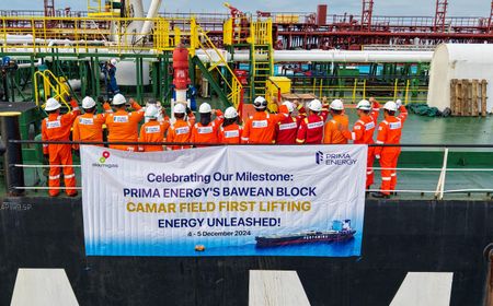 Prima Energy Berhasil Lakukan Lifting Perdana Minyak di Lapangan Camar