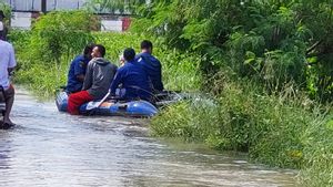 660 KK di Pakuhaji Kabupaten Tangerang Terdampak Banjir, BPBD Bangun Tenda Pengungsian