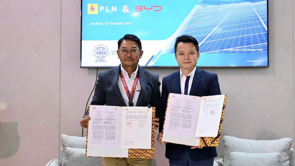 Gandeng BYD Motor, PLN Développement des infrastructures et des écosystèmes pour les véhicules électriques