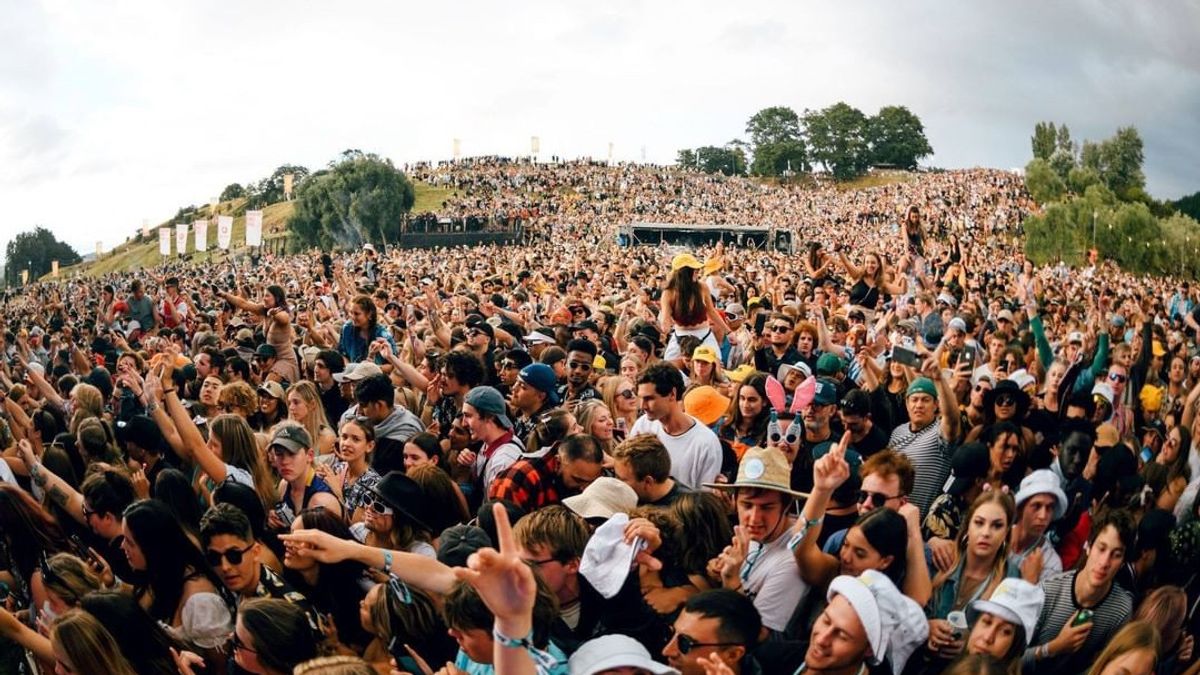 ニュージーランドの嫉妬、2万人の観客でいっぱいのプロケのないコンサートを作る 