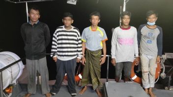 来自KKP的好消息，被马来西亚当局逮捕的五名印尼渔民已经获释