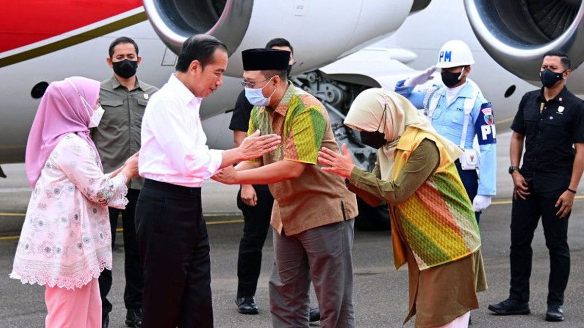 Presiden Jokowi Tiba di NTB, Besok Kunker ke Bima