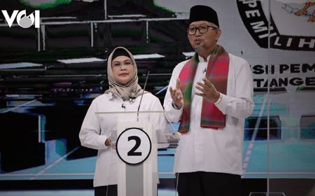 Debat Pilkada Tangsel: Putri Ma’ruf Amin Tanya Kasus COVID-19 ke Petahana Benyamin, Singgung Pemkot Gagal