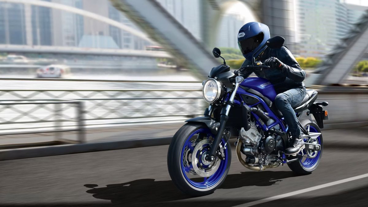 Kawasaki Z650 TFK défiant, le Suzuki SV6500 est officiellement lancé