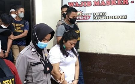 Polisi Tangkap Kurir Perempuan di Padangsidimpuan yang Selundupkan Sabu di Kotak Mi Instan