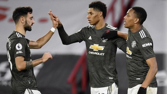 Bekuk Sheffield United 3-2, MU Lanjutkan Tren <i>Comeback</i>