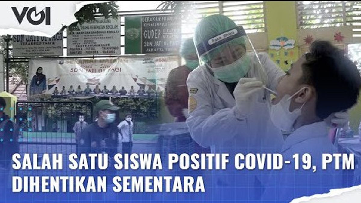 VIDEO: Siswa Positif COVID-19 di Jakarta, Sekolah Kembali Ditutup Sementara