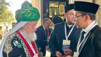 会见俄罗斯大穆夫提，TGB Zainul Majdi说俄罗斯穆斯林希望在印度尼西亚学习和谐