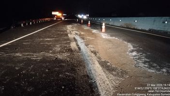 Cisumdawu收费公路裂缝，PU部确保交通仍然安全受控