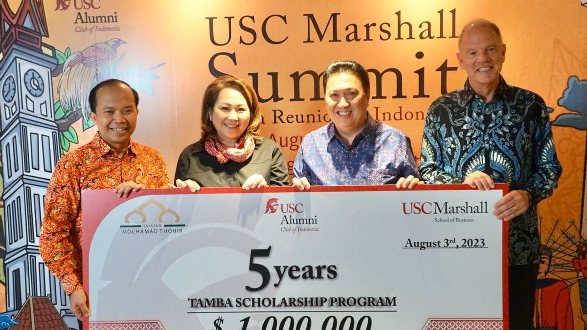 Yayasan Mochamad Thohir Berikan Beasiswa 1 Juta Dolar AS untuk Mendidik Pemimpin Masa Depan Indonesia