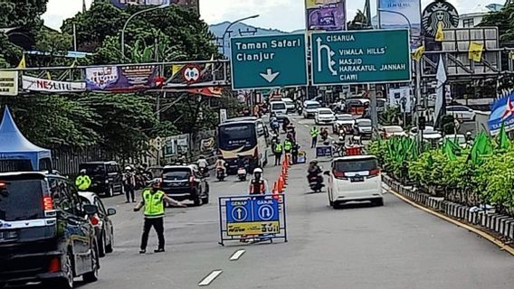 Libur Panjang, Ganjil Genap Jalur Puncak Bogor Berlaku Kamis Sore hingga Minggu