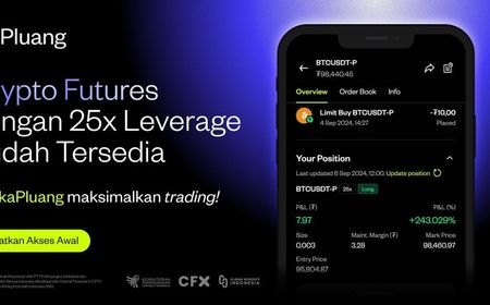 Membuka Kesempatan Investasi Kripto Baru, Pluang Luncurkan Crypto Futures dengan 25x Leverage