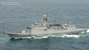 Korea Selatan Luncurkan Fregat Kedelapan Daegu Class, Dilengkapi Rudal Jelajah hingga Torpedo Jarak Jauh