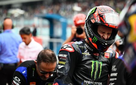 Fabio Quartararo Bakal Berjuang di MotoGP Valencia dengan Jari yang Patah