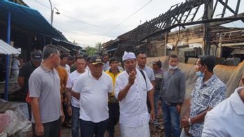 Kebakaran Pasar Lelateng Jembrana Bali, Kerugian Ditaksir Rp1 Miliar
