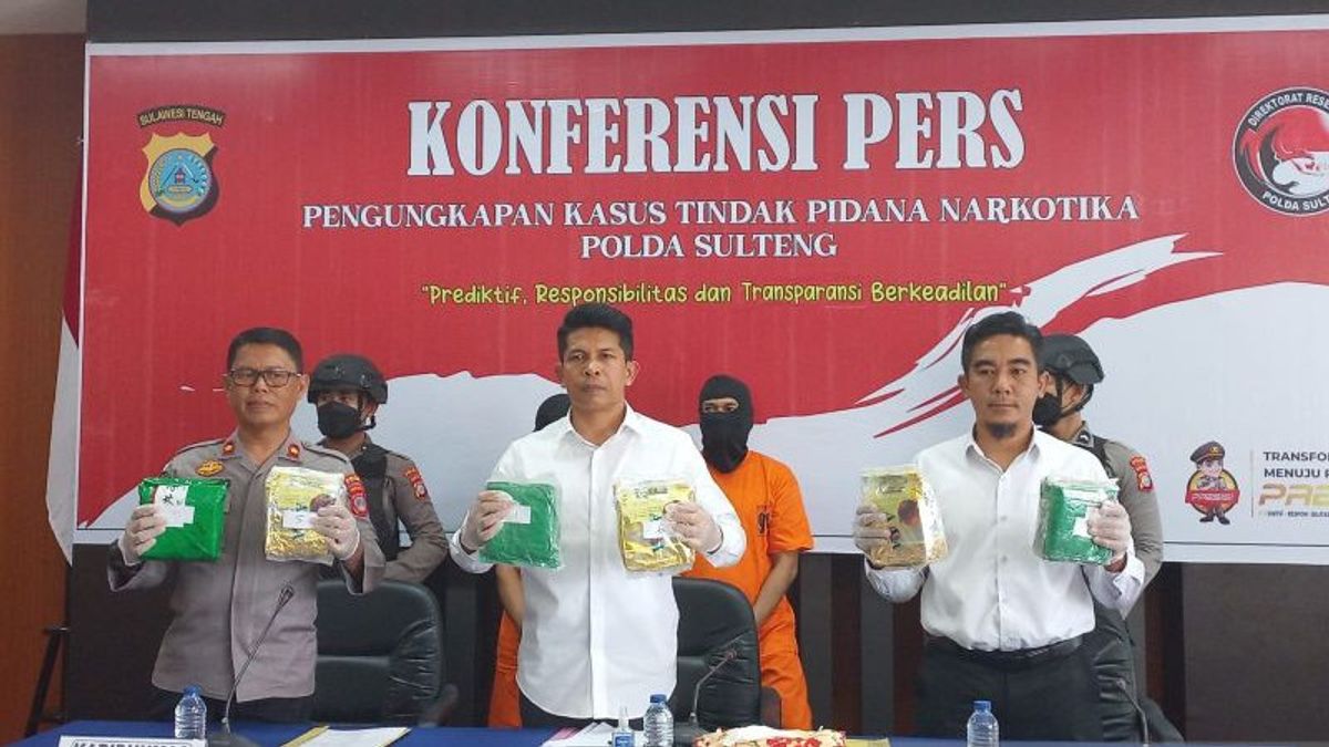 Polda Sulteng Gagalkan Peredaran 20 Kg Sabu di Kota Palu, Bandar Gunakan Jasa Pengiriman Mobil